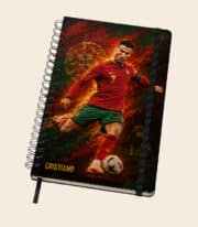 Premium Football Hardcover Spiral Notebook - Image 2